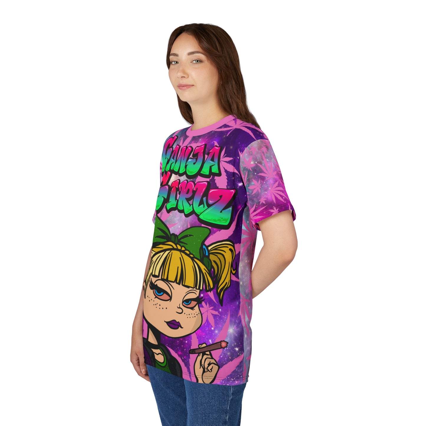 GanjaGirlz Unisex Tee - 420 Lovers Fancy Dress T-Shirt