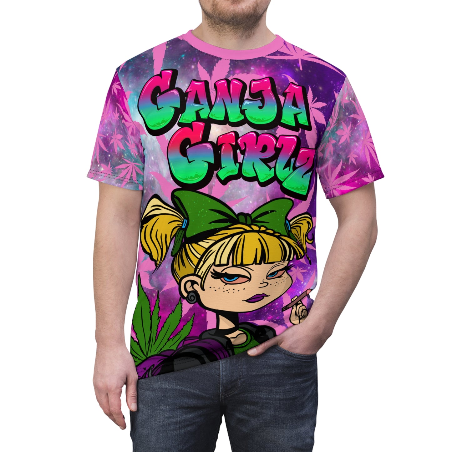 GanjaGirlz Unisex Tee - 420 Lovers Fancy Dress T-Shirt