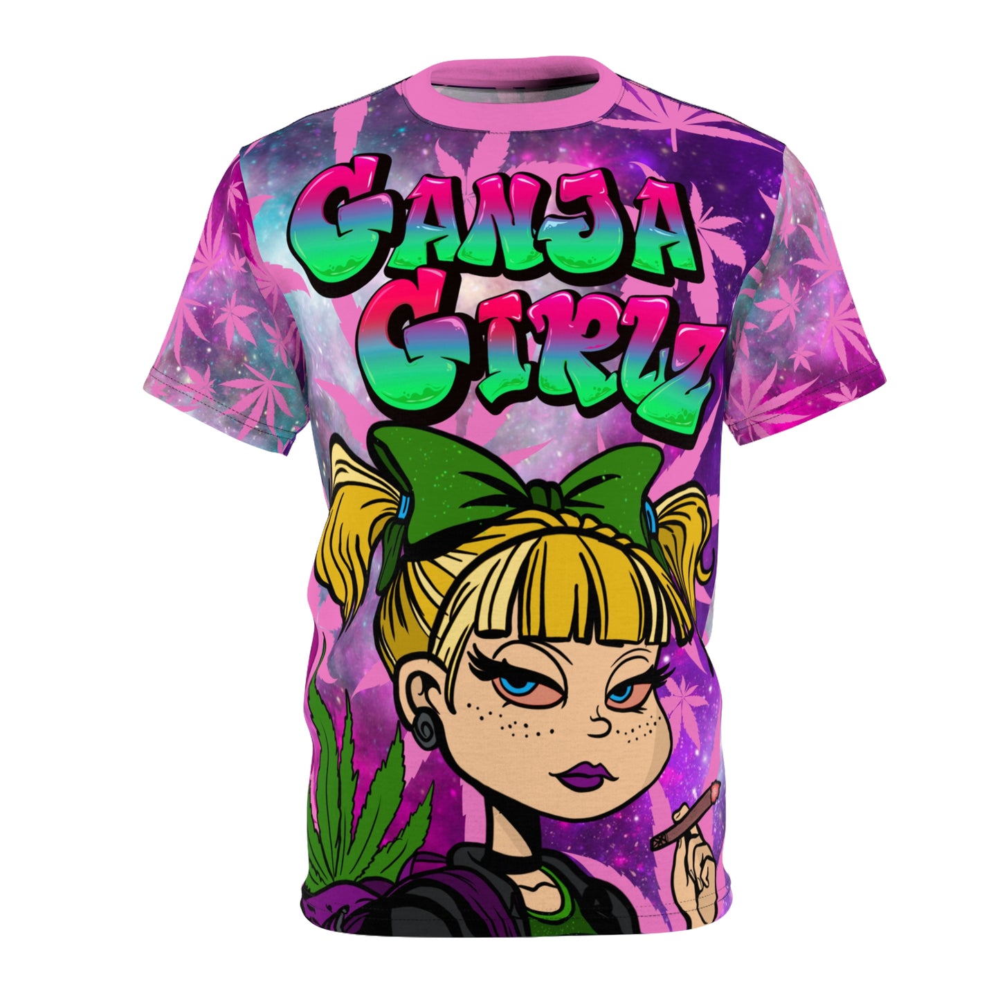 GanjaGirlz Unisex Tee - 420 Lovers Fancy Dress T-Shirt