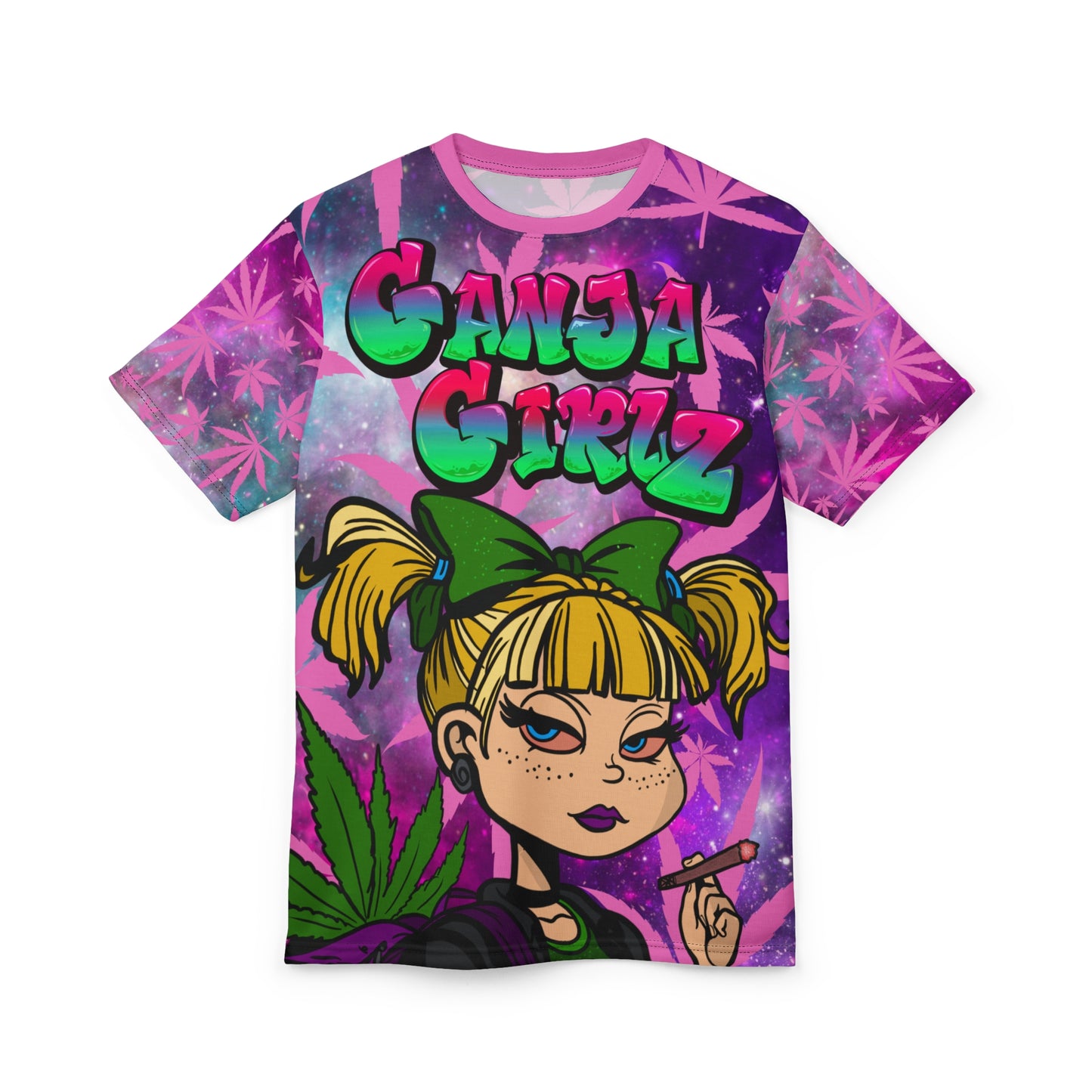 GanjaGirlz Unisex Tee - 420 Lovers Fancy Dress T-Shirt