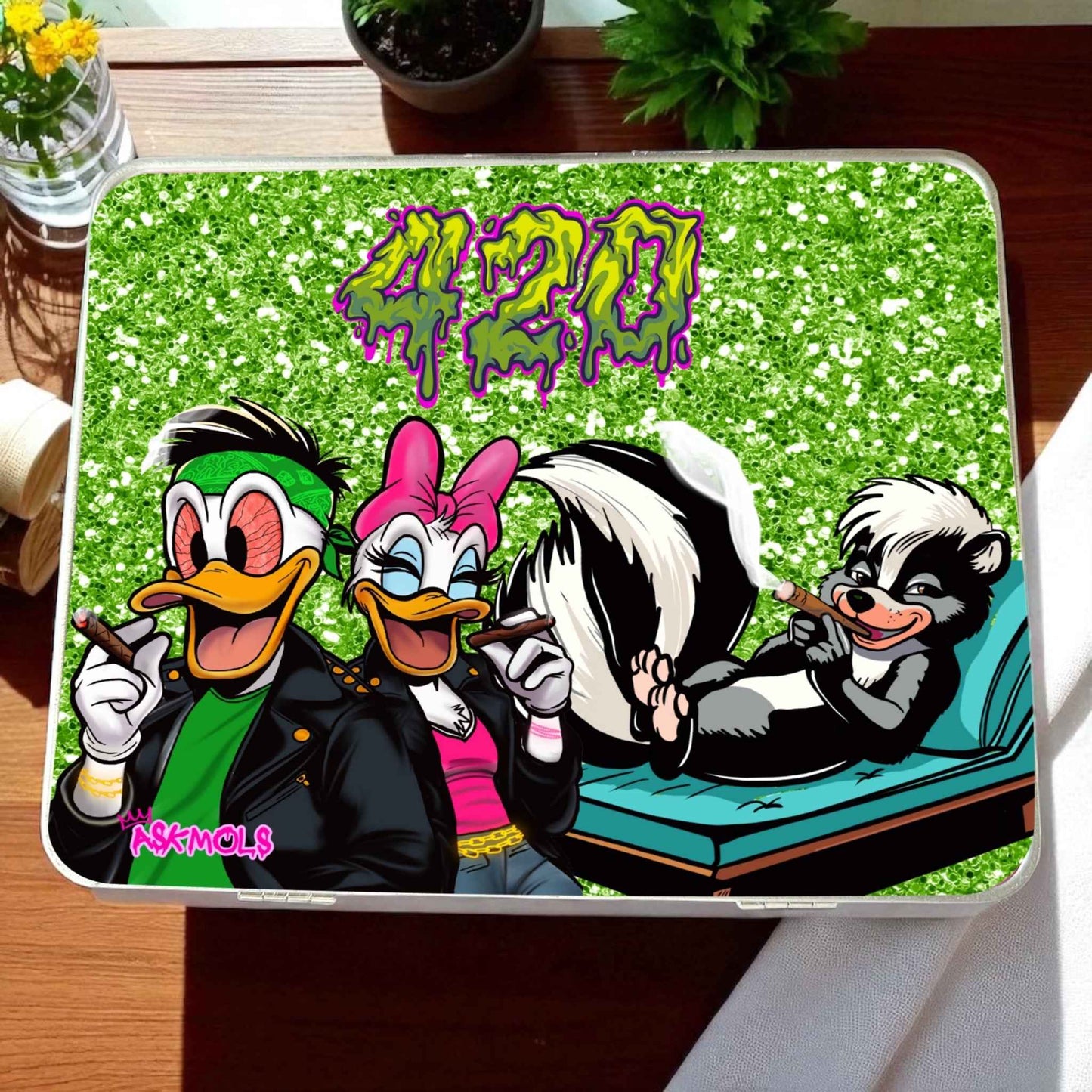 Dank Ducks & Skunk Stash Box