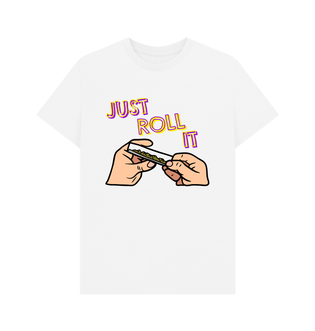 White Printed T-shirt Front