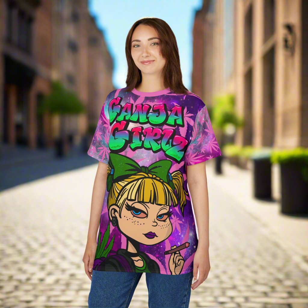 GanjaGirlz Unisex Tee - 420 Lovers Fancy Dress T-Shirt