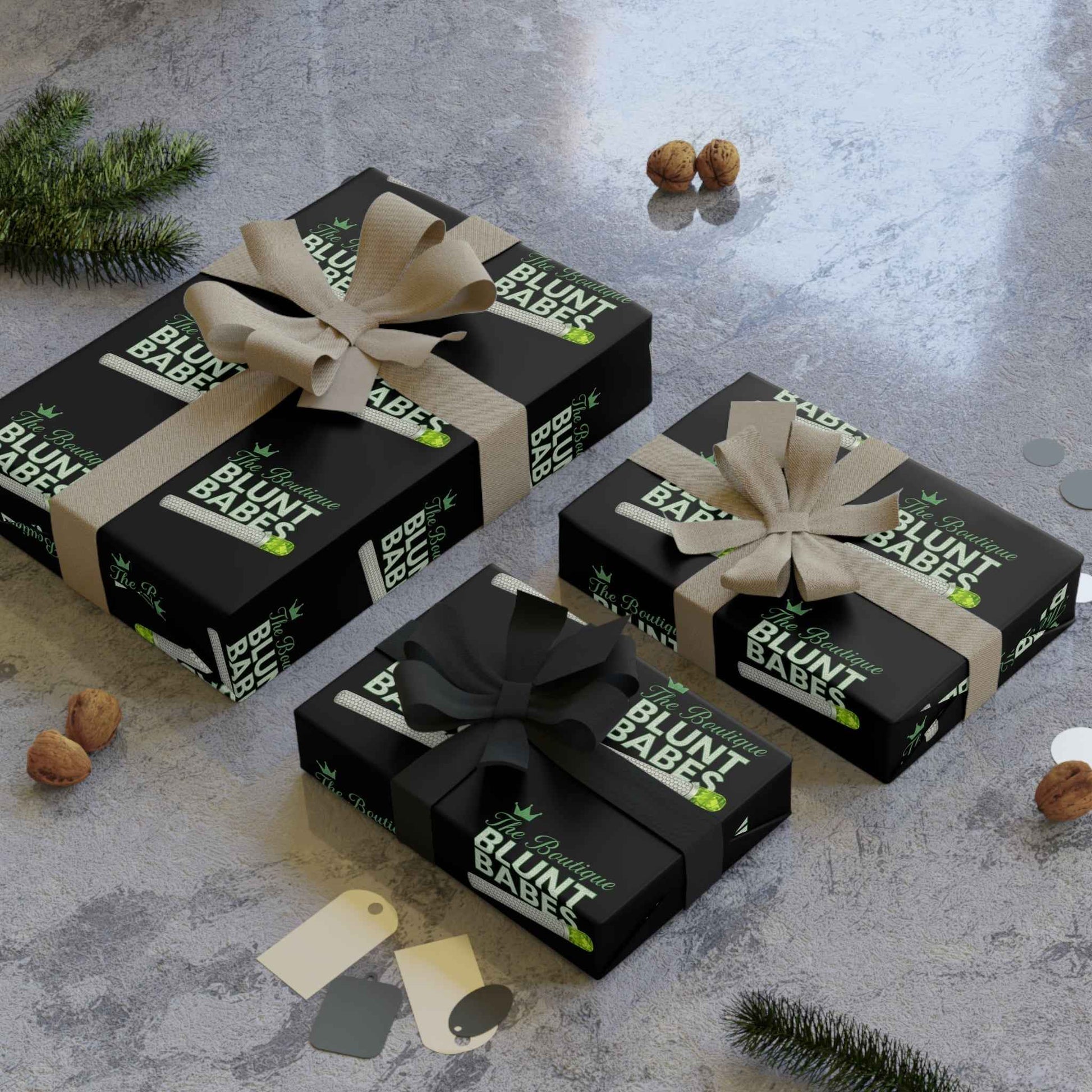 Bold Gift Wrapping Paper Rolls - Perfect for Parties, Birthdays, Holidays, Creative Packaging, Green Vibe, Fun Occasions