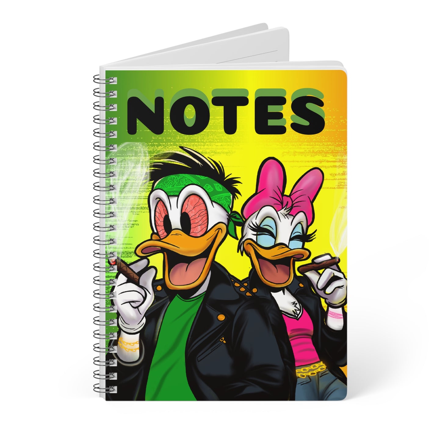 Ducks Wirobound Softcover Notebook, A5