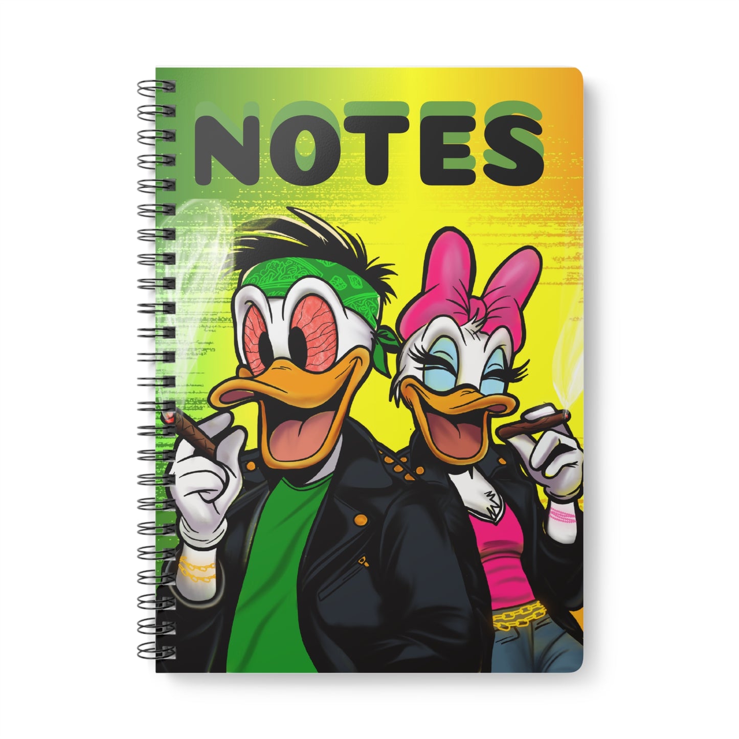 Ducks Wirobound Softcover Notebook, A5