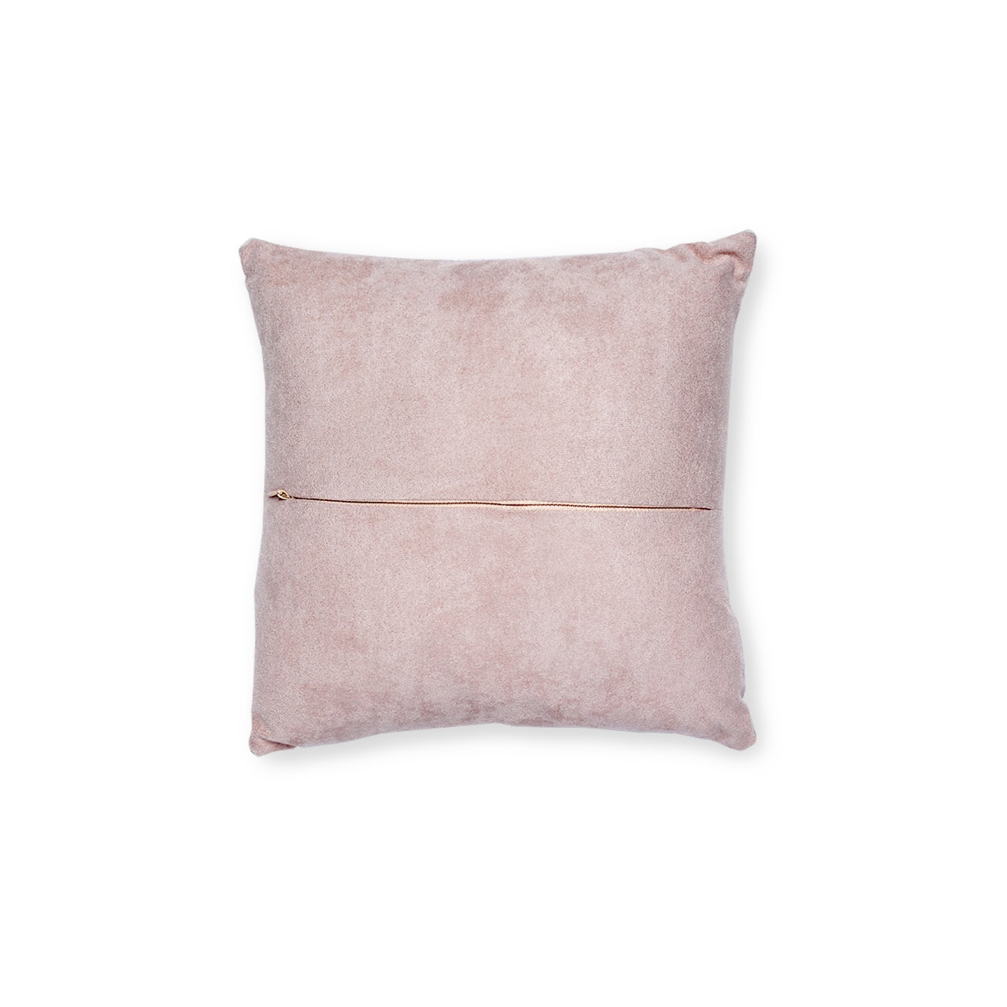 Love Square Pillow - Pink Back