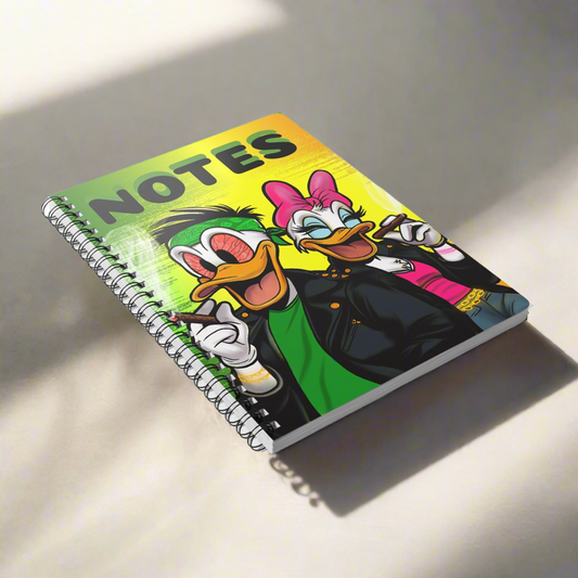 Ducks Wirobound Softcover Notebook, A5