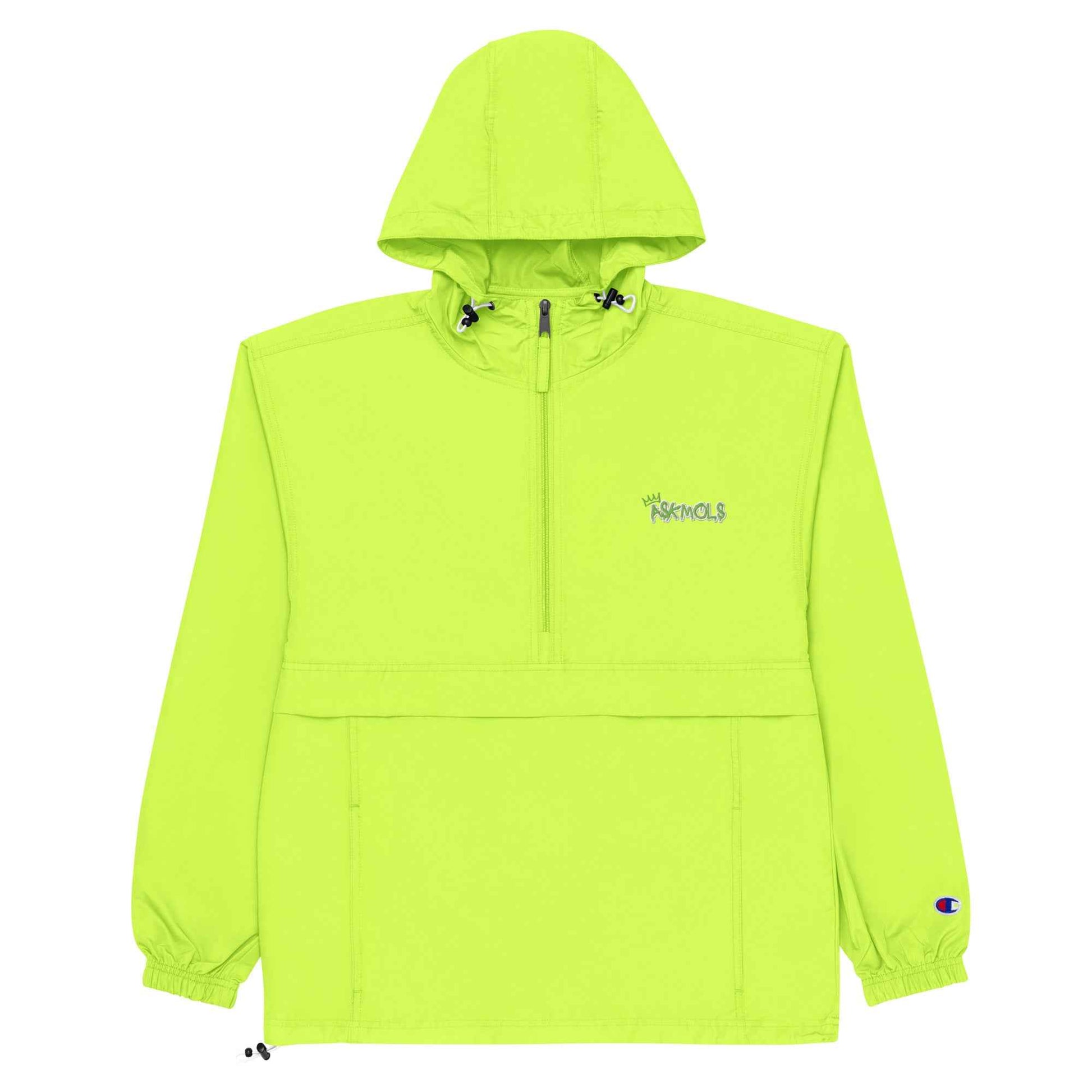Askmols Embroidered Champion Packable Jacket